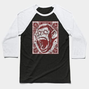 Angry Chimp Baseball T-Shirt